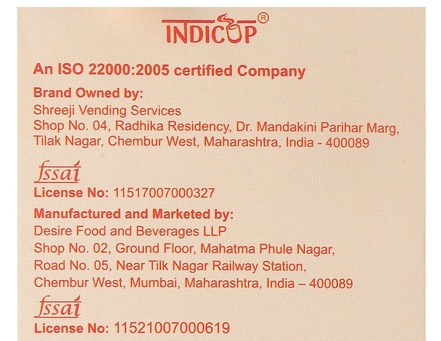 Indicup Instant Tea Premix Sachets Assorted Flavors Cardamom, Lemongrass Ginger, Masala Chai & Kesar Cardamom Premix (10 Sachets)