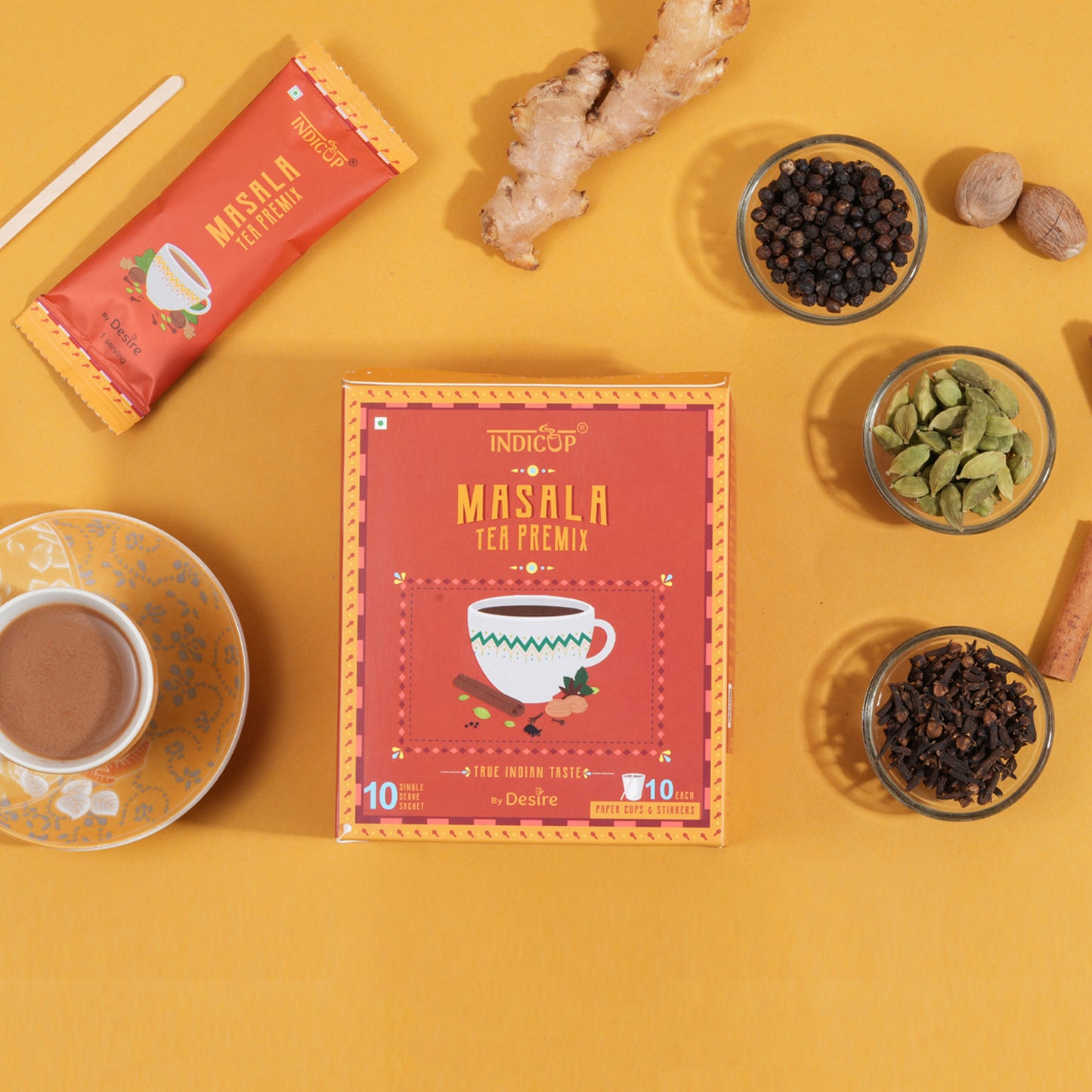 Indicup Masala Tea Instant Premix