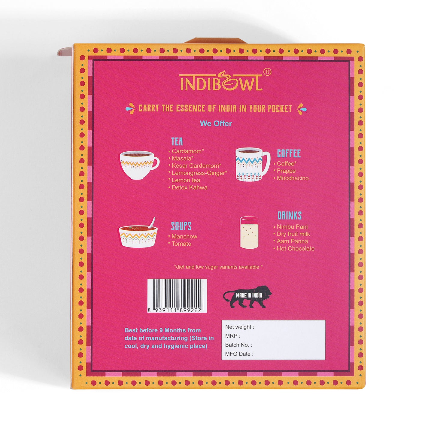 Indicup Tomato Soup Instant Premix