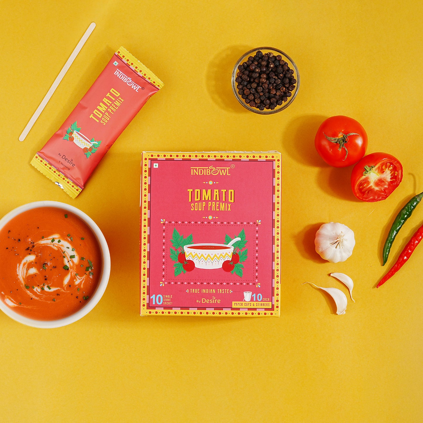 Indicup Tomato Soup Instant Premix