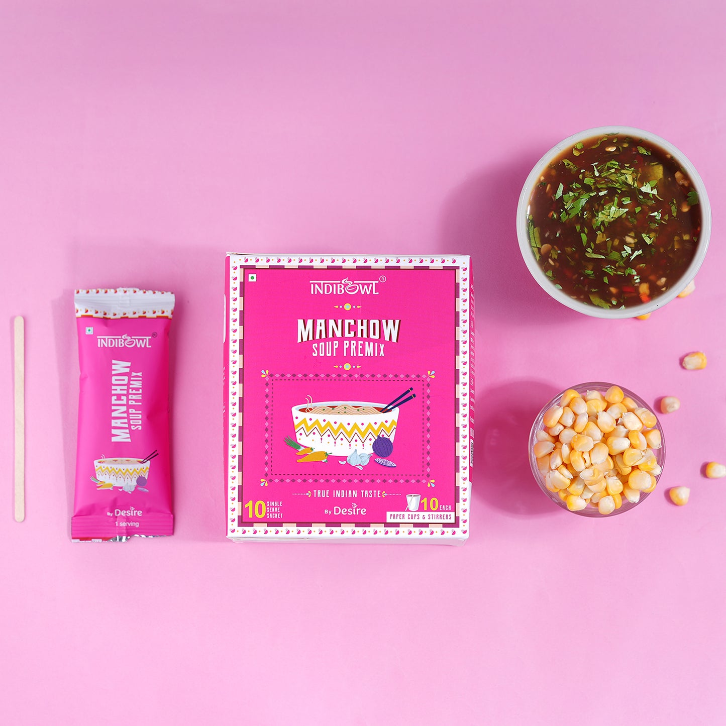 Indicup Manchow Soup Instant Premix