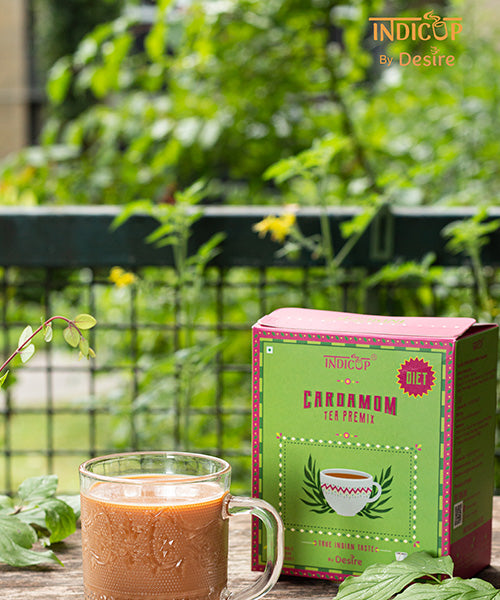 Indicup Diet Cardamom Tea Instant Premix